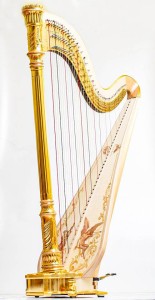 Harfa pedałowa Series 8 Grand Concert Special Gold Edition